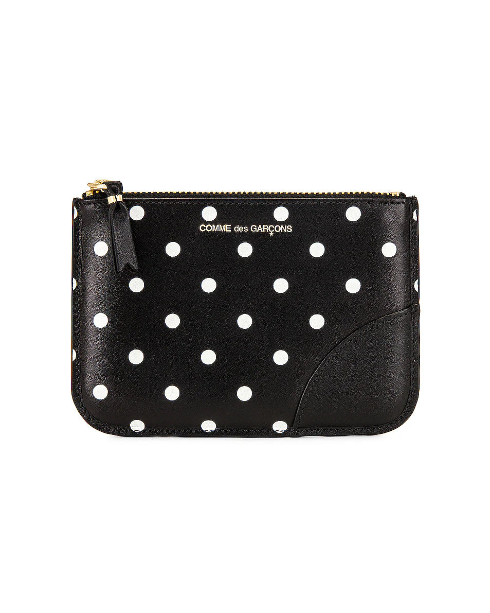 Cartera polka dots negra COMME DES GARÇONS