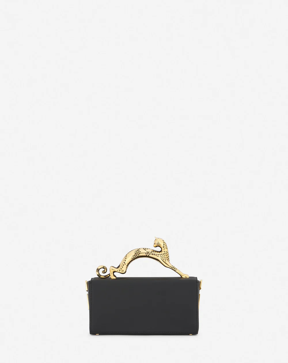 Nano Pencil Cat Leather Bag